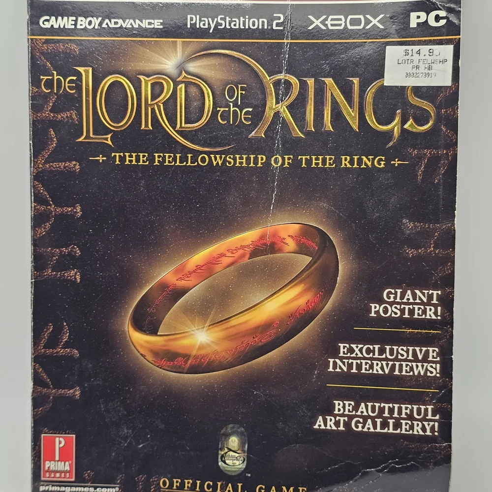 Prima The Lord of the Rings Game Guide - Black and Gold